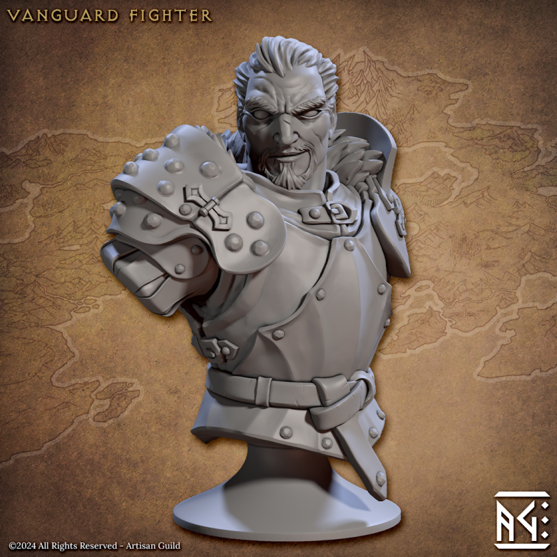 Vanguard Fighters - Bust Male