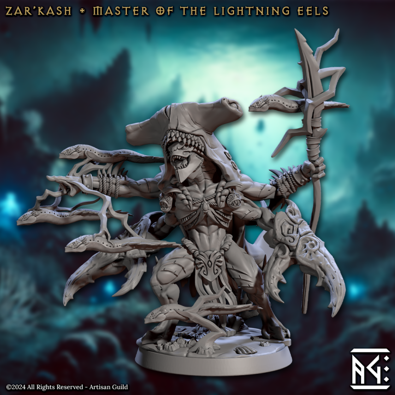Zar'Kash - Master of the Lightning Eels