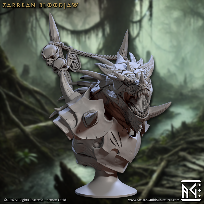 Zarrkan Bloodjaw - Bust