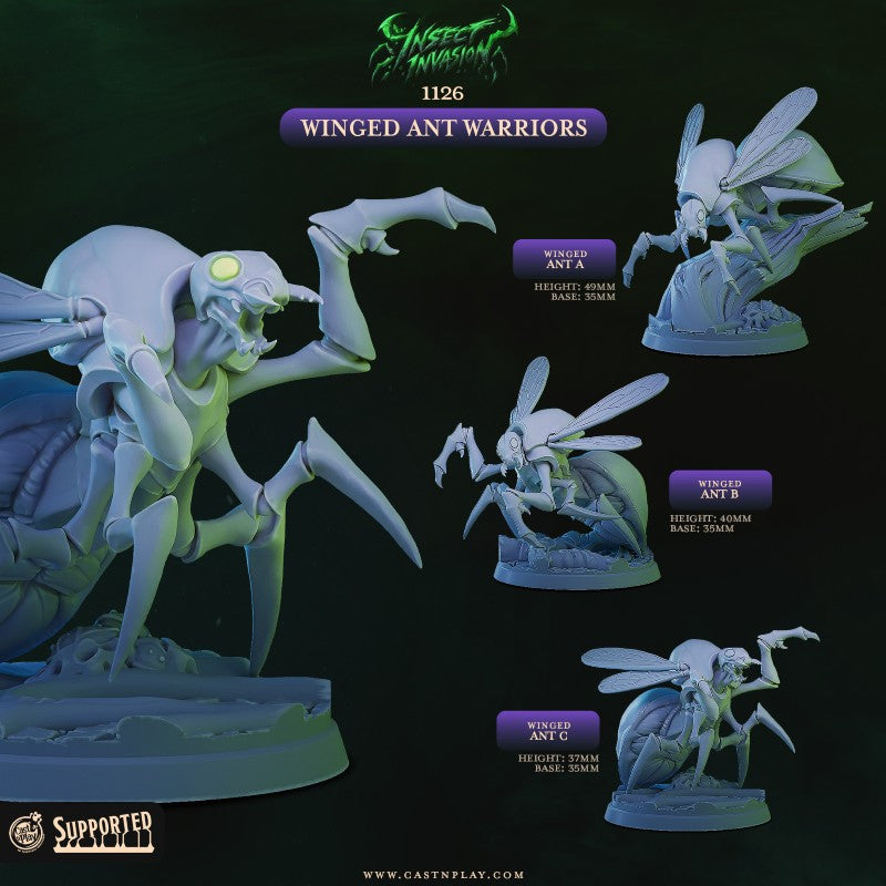 Winged Ant Warriors