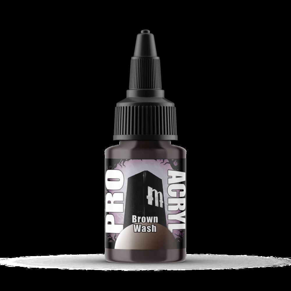 201-Pro Acryl Brown Wash