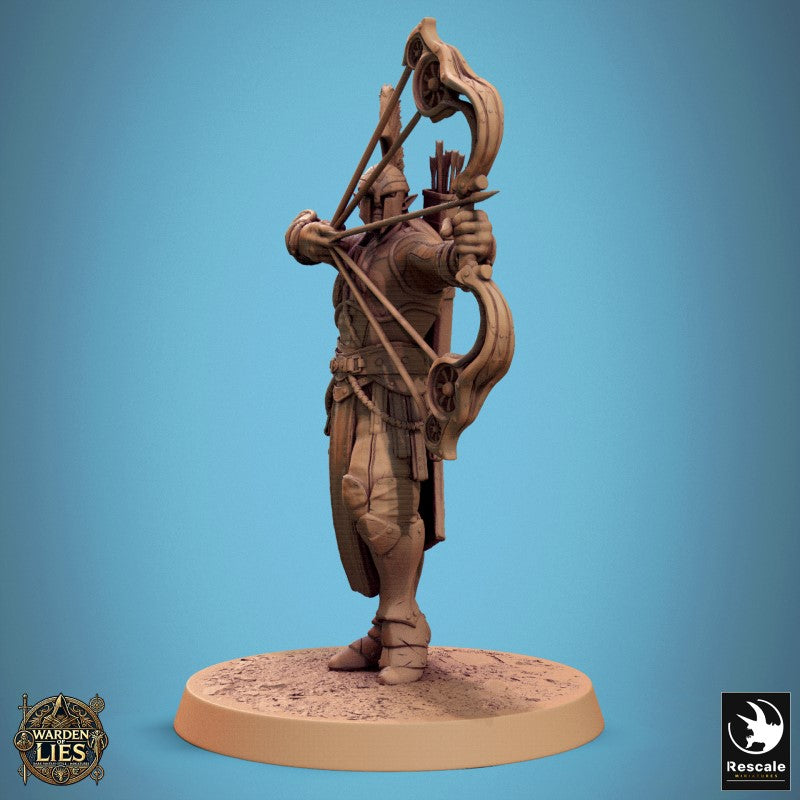 Moon Elf Sentinel - Shoot Straight Bow