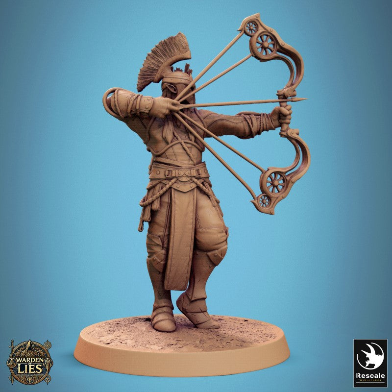 Moon Elf Sentinel - Shoot Straight Bow