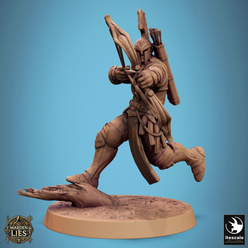 Moon Elf Sentinel - Run Shoot Bow