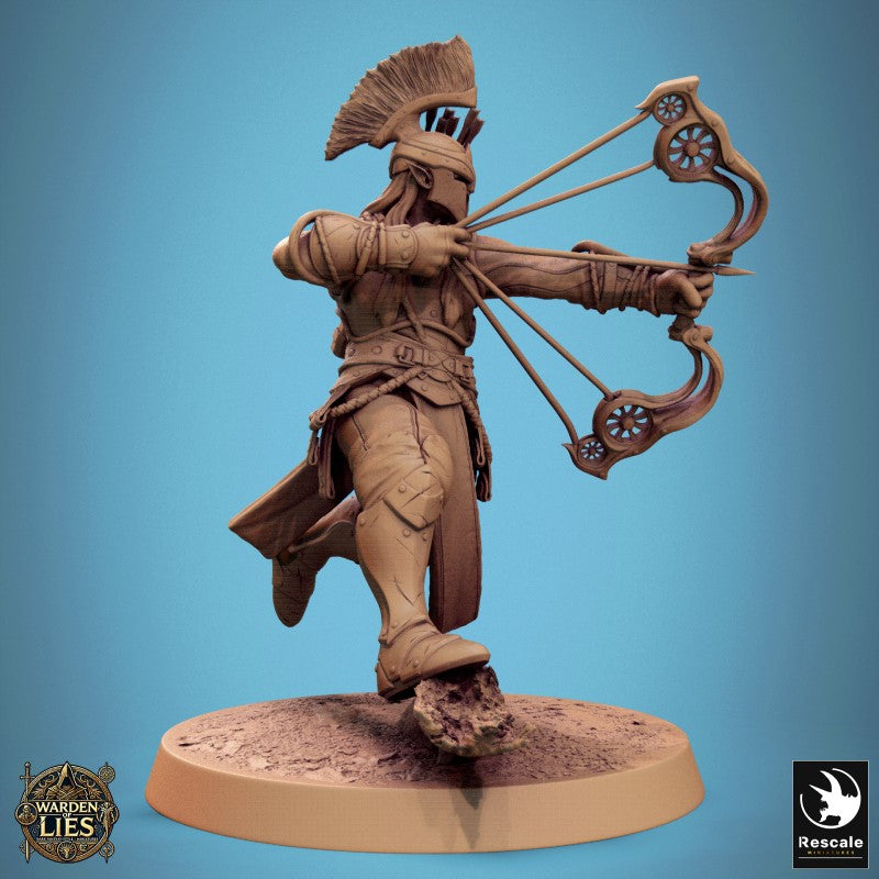 Moon Elf Sentinel - Run Shoot Bow