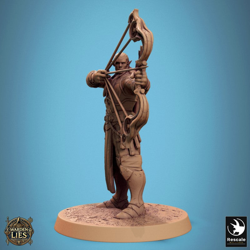 Moon Elf Sentinel - Shoot Straight Bow C