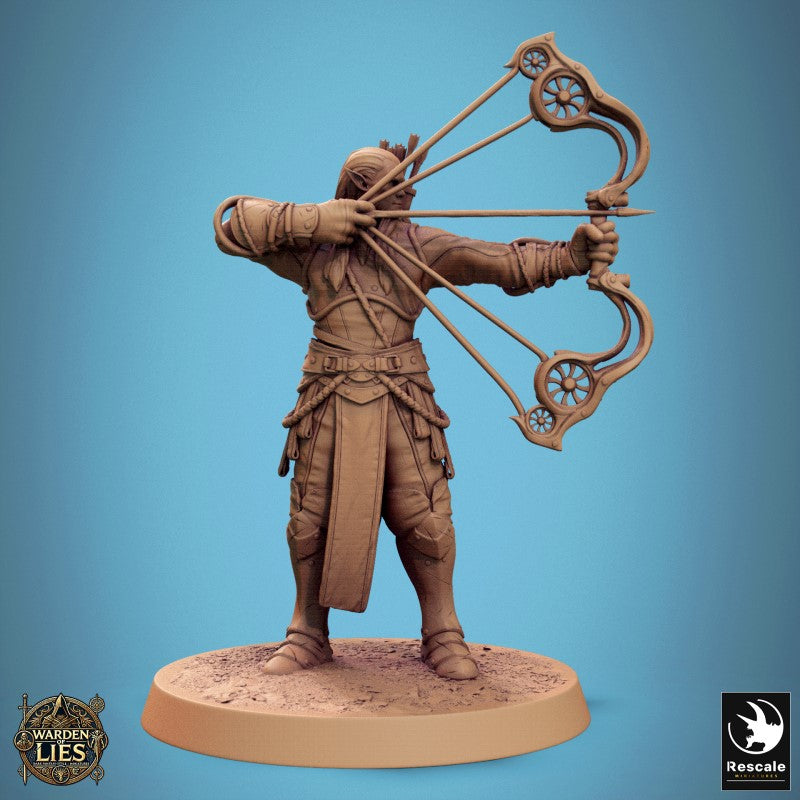 Moon Elf Sentinel - Shoot Straight Bow C