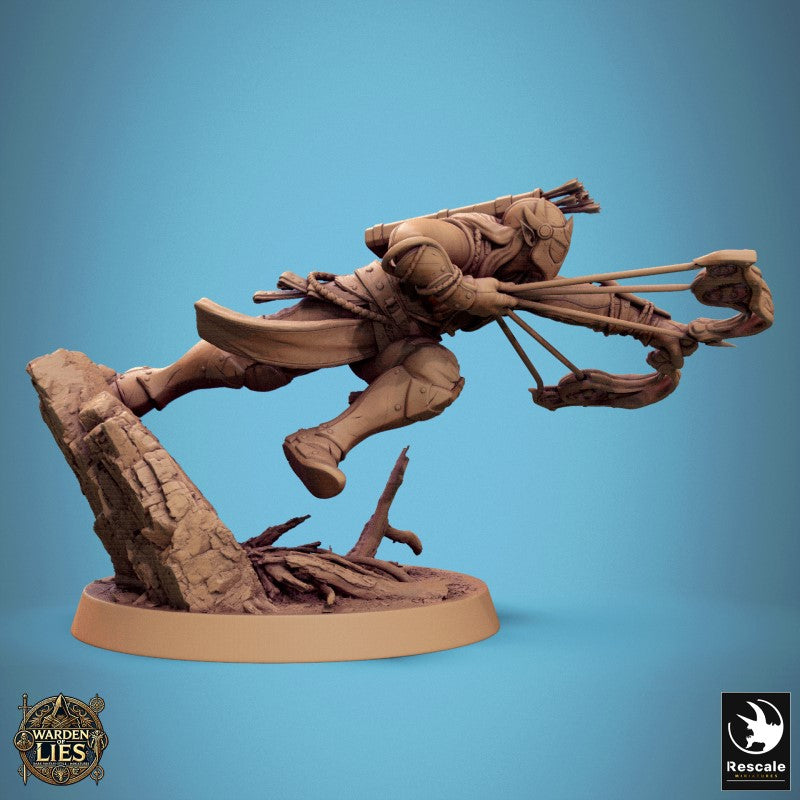 Moon Elf Sentinel - Wall Run Shoot Bow
