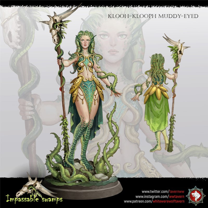 miniature Klooh-Klooph by White Werewolf Tavern