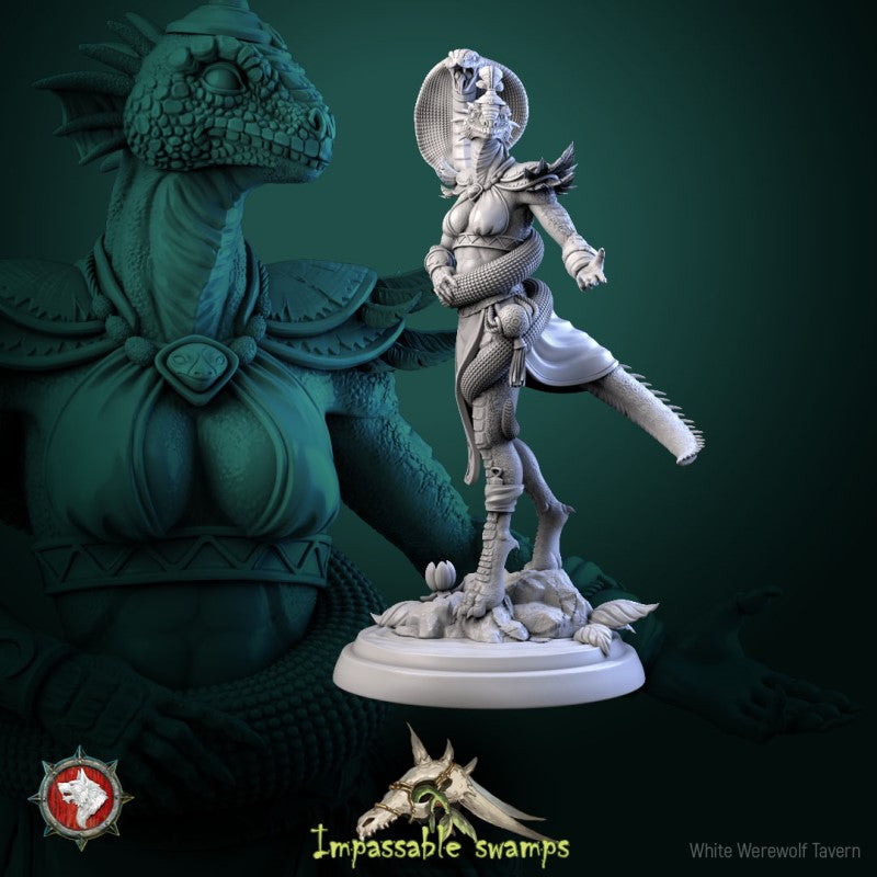 miniature Serpentine by White Werewolf Tavern