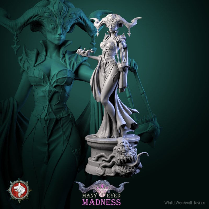 Miniature Tenery the Night Captor by White Werewolf Tavern Miniatures