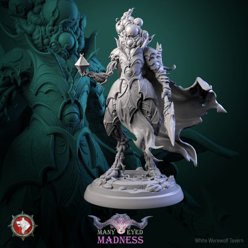 Miniature Many-Eyed Executioner by White Werewolf Tavern Miniatures