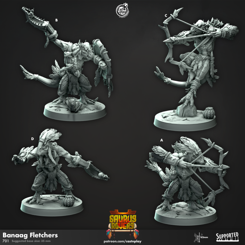 miniature Banaag Fletchers by Cast n Play