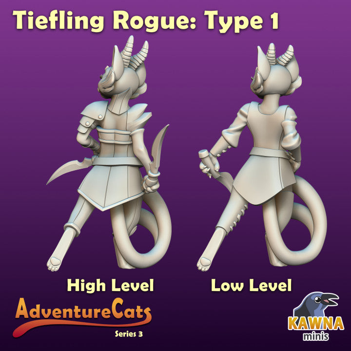 Rogue Tiefling - Type 1
