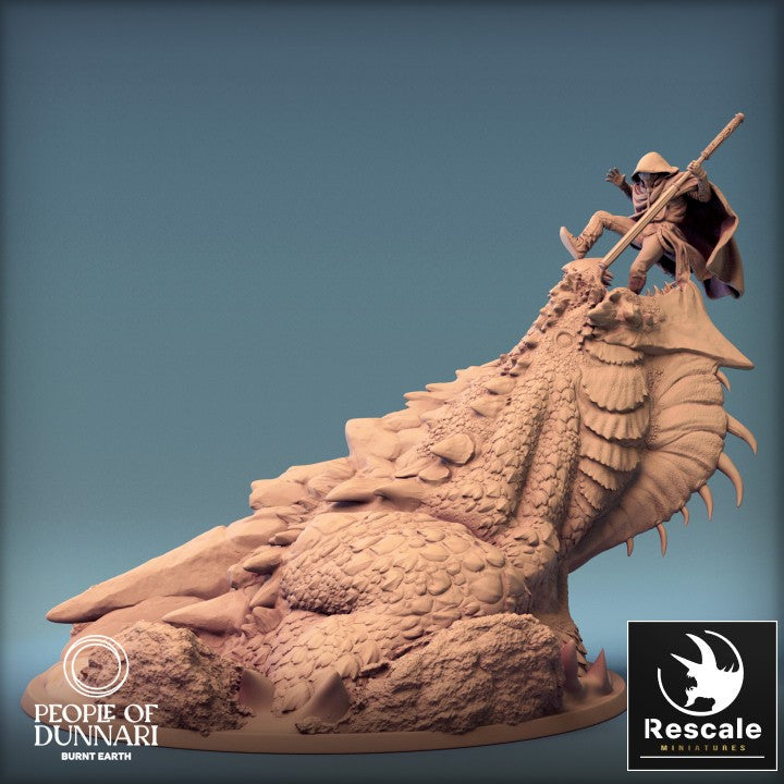 Dunnari Sand Wyvern - Jump