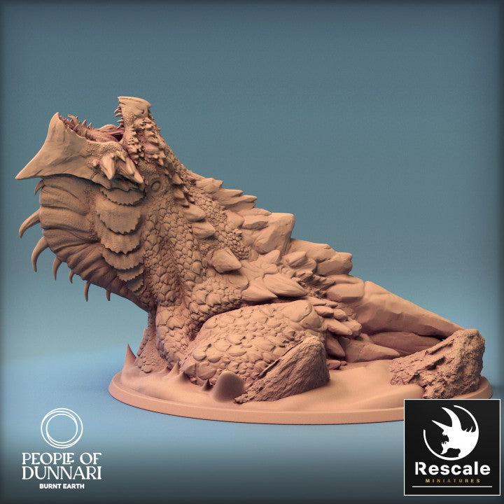Dunnari Sand Wyvern - Jump