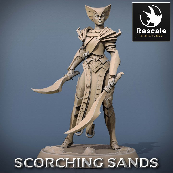 Egyptian Soldier Khopesh Stand