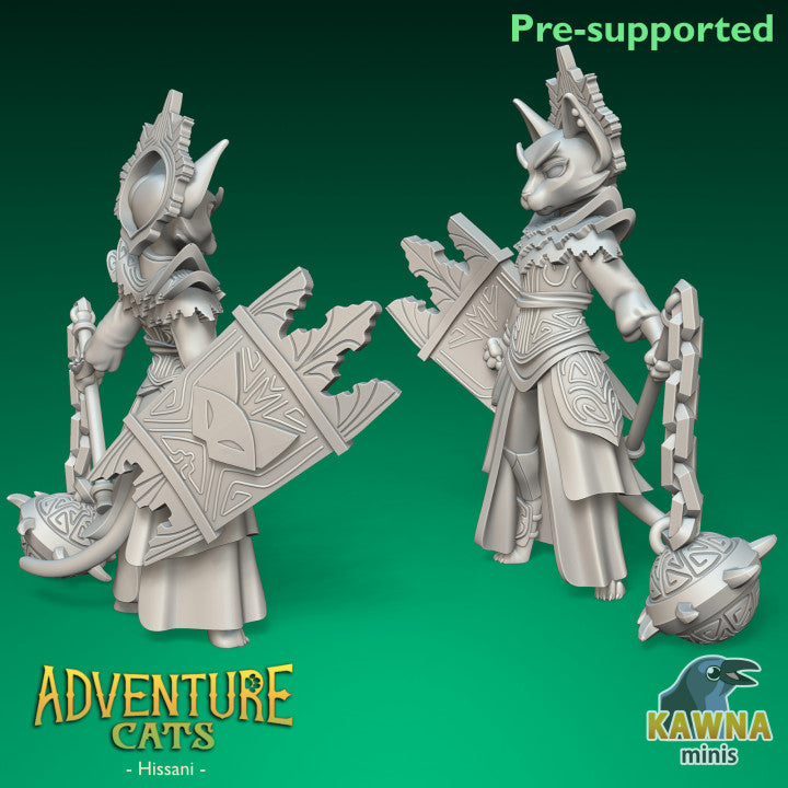 miniature Hissani Cleric by The Kawna