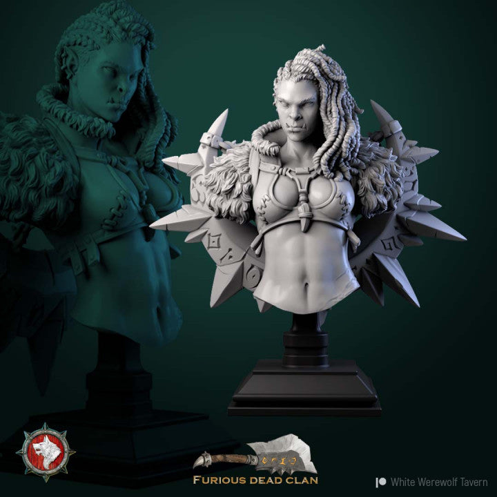 miniature Gashnakh Bust by White Werewolf Tavern