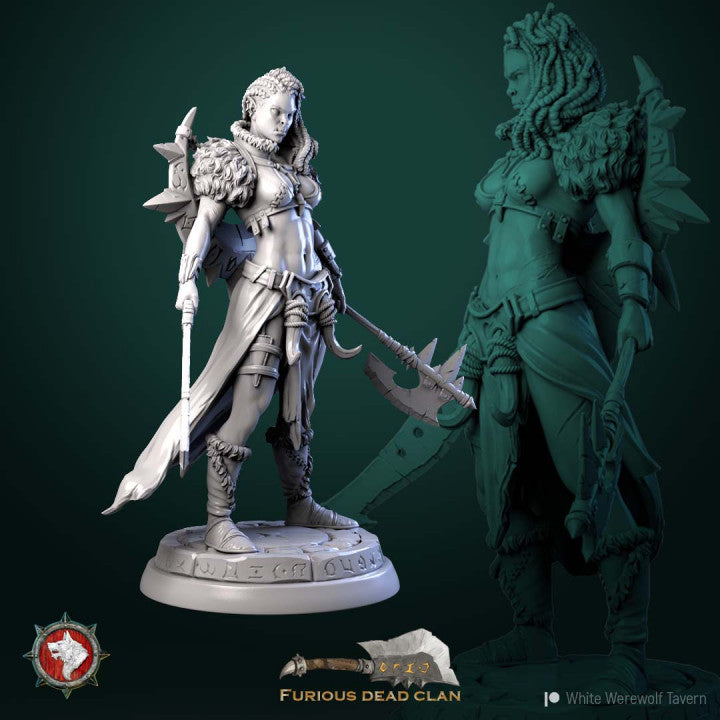 miniature Gashnakh Ferocious by White Werewolf Tavern