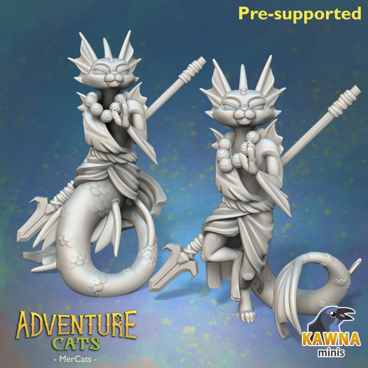 miniature Mercat Monk Male by The Kawna