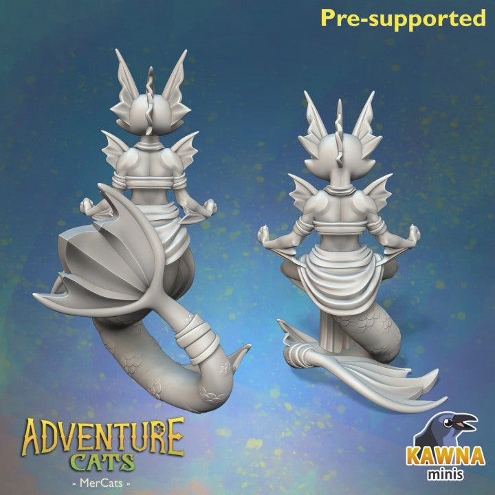 miniature Mercat Monk Female by The Kawna