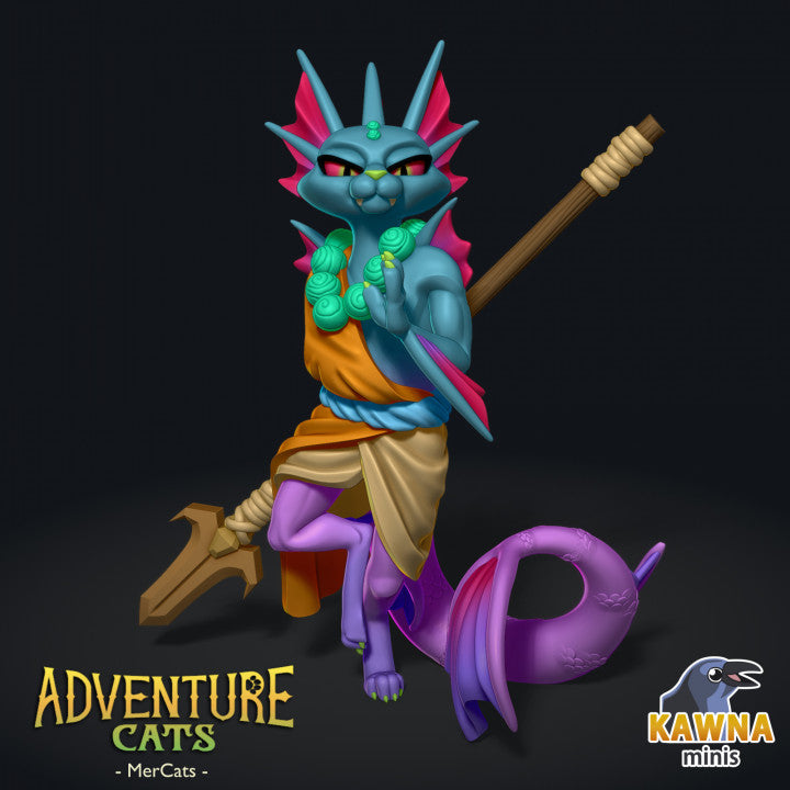 miniature Mercat Monk Male by The Kawna