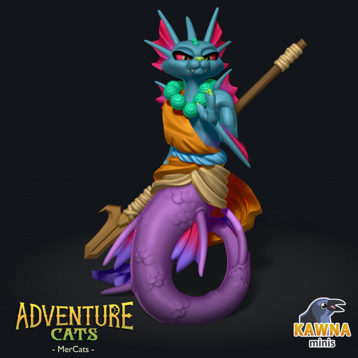 miniature Mercat Monk Male by The Kawna