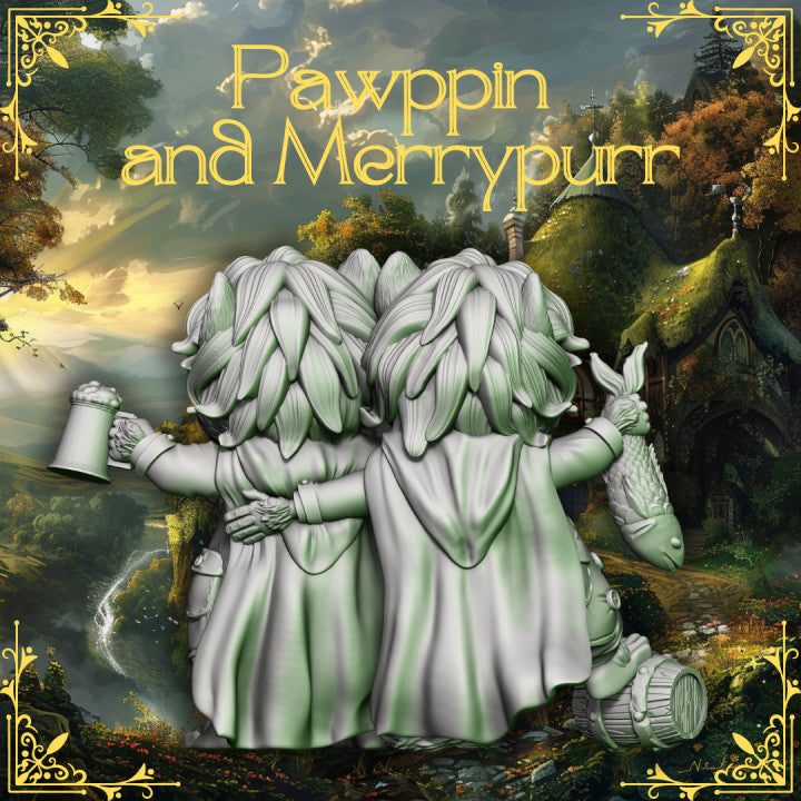 Pawppin and Merrypurr