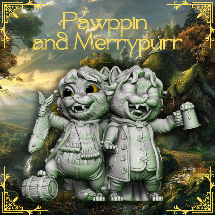 Pawppin and Merrypurr
