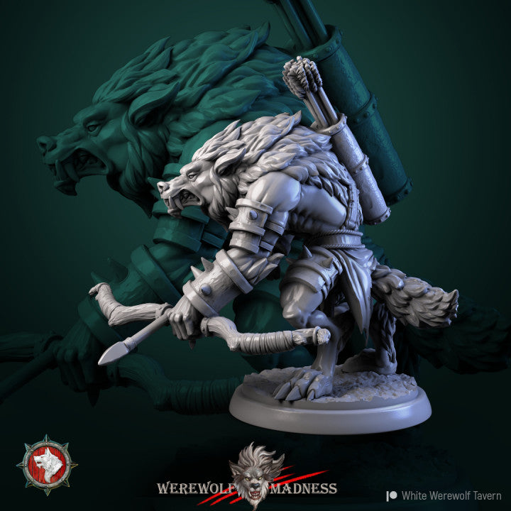 miniature Werewolf by White Werewolf Tavern