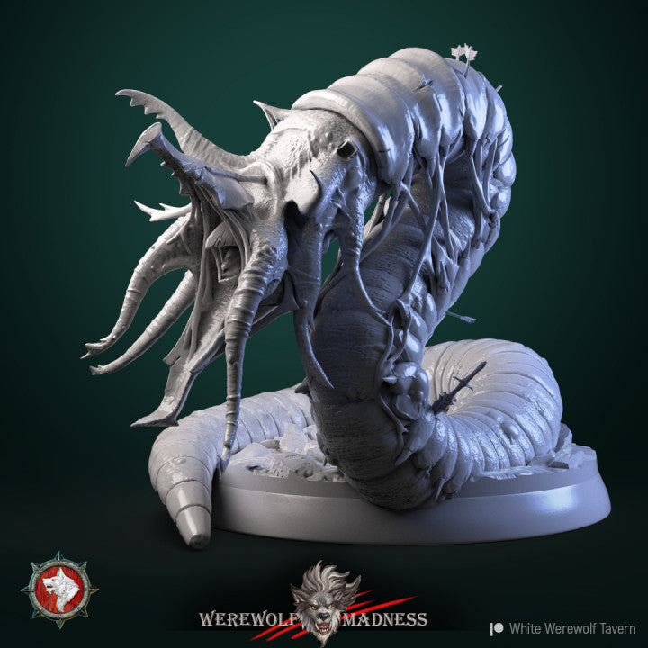 miniature Worm by White Werewolf Tavern