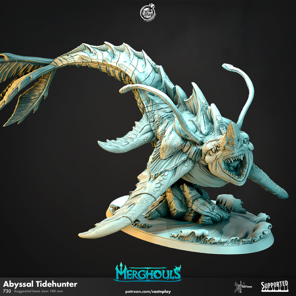 miniature Abyssal Tidehunter by Cast n Play