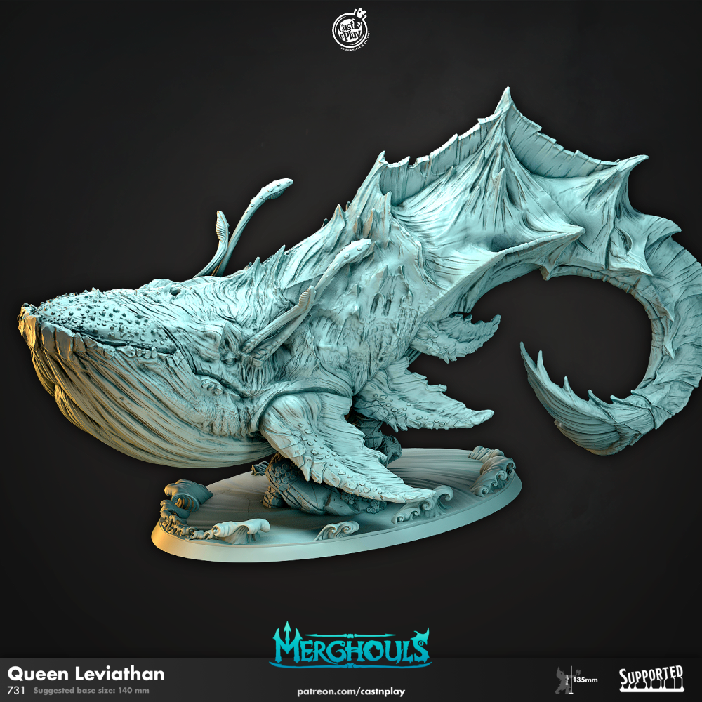 miniature Queen Leviathan by Cast n Play