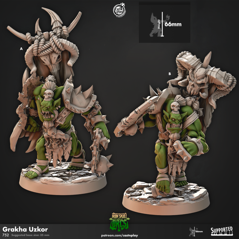 Miniature Grakha Uzkor by Cast n Play