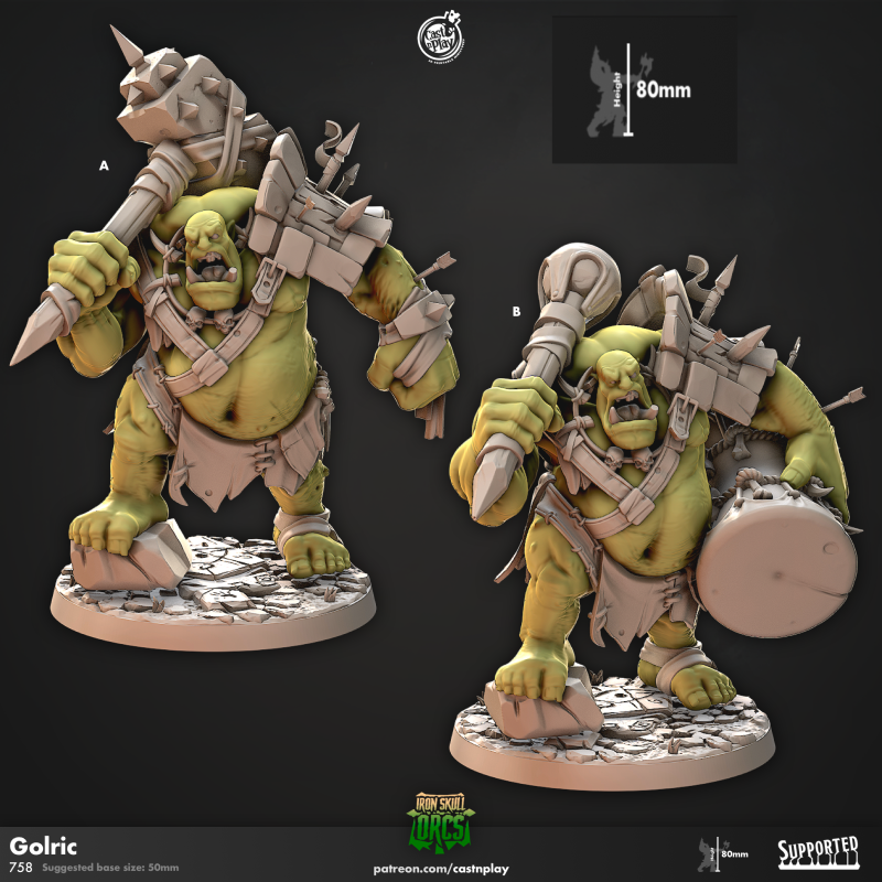 Miniature Golric by Cast n Play