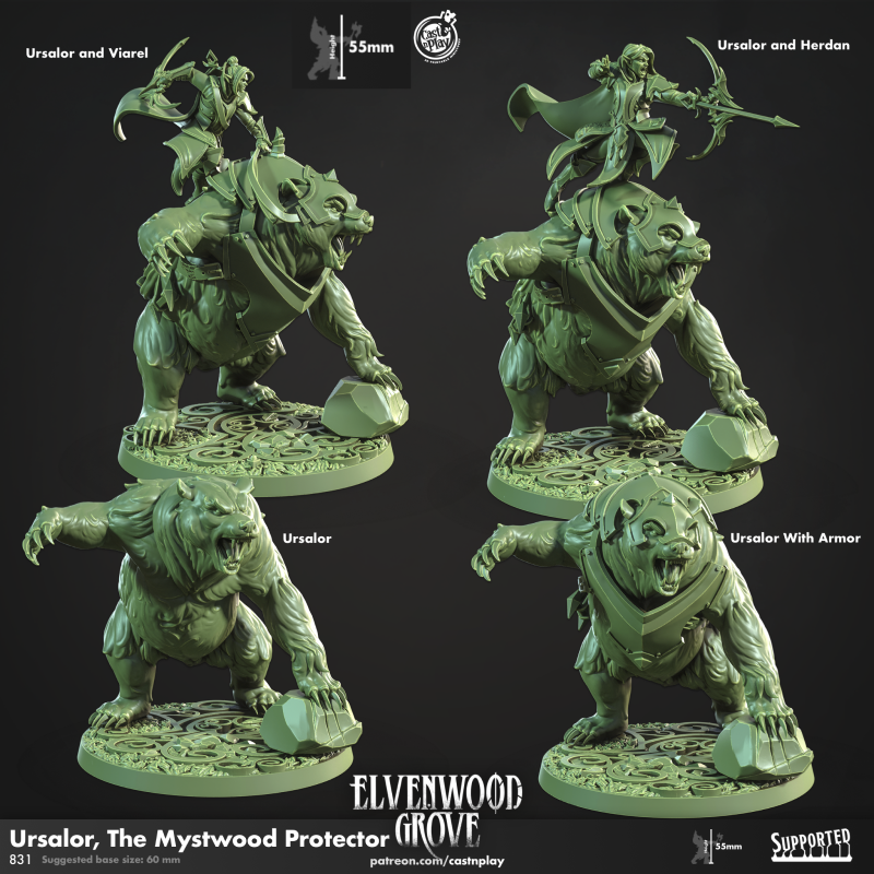 Ursalor - The Mystwood Protector