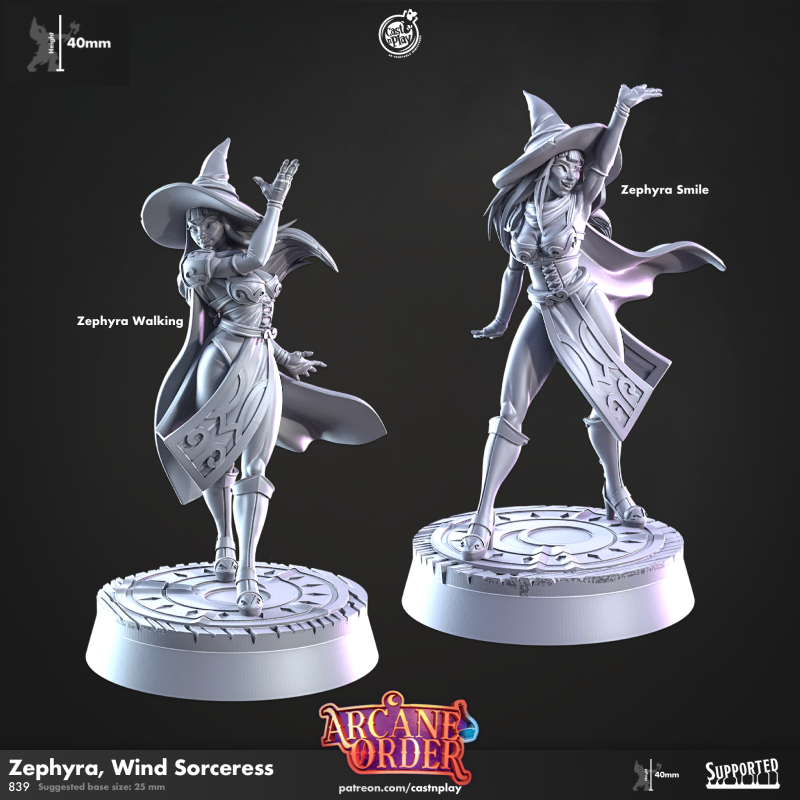 Zephyra - Wind Sorceress