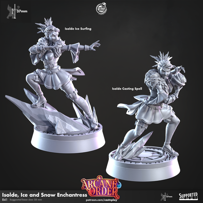 Isolde - Ice and Snow Enchantress