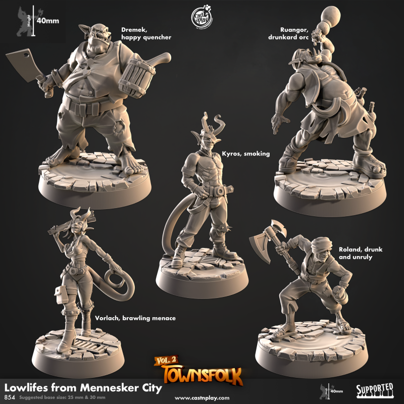 Lowlifes from Mennesker City