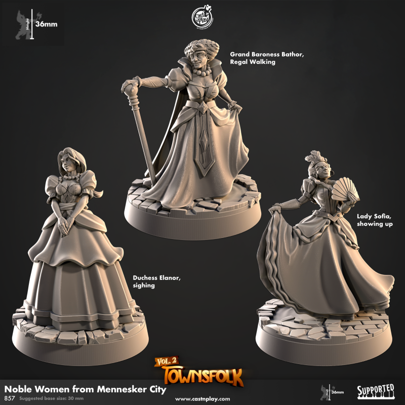 Noble Women from Mennesker City