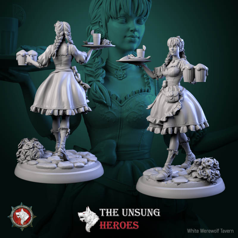 Alehouse Maid - 75mm