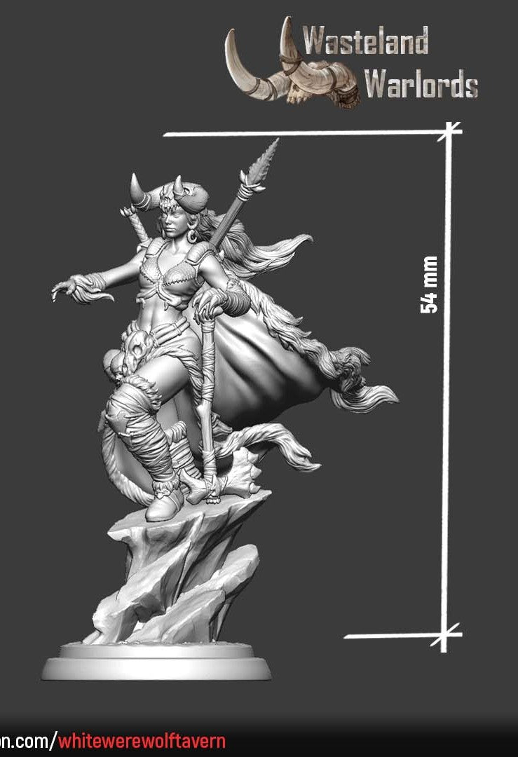 miniature Aluraya Two-Core by White Werewolf Tavern