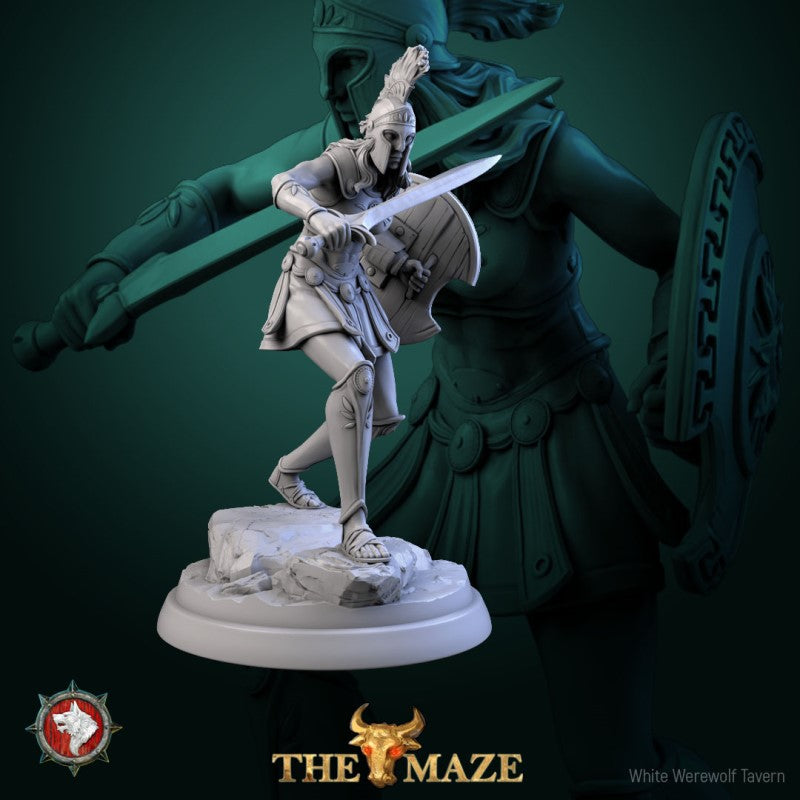 miniature Amazon by White Werewolf Tavern