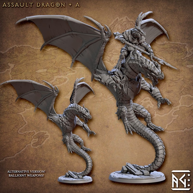 miniature Assault Dragon by Artisan Guild