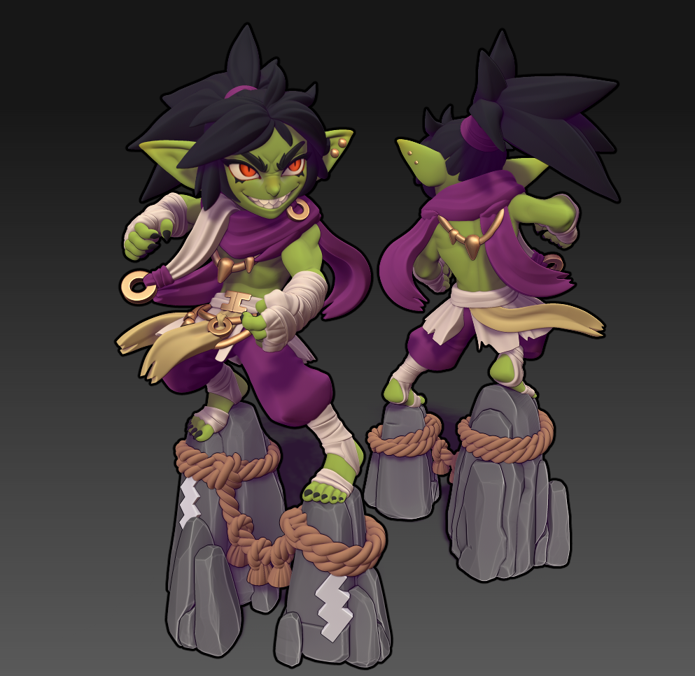 Saru - Goblin Monk