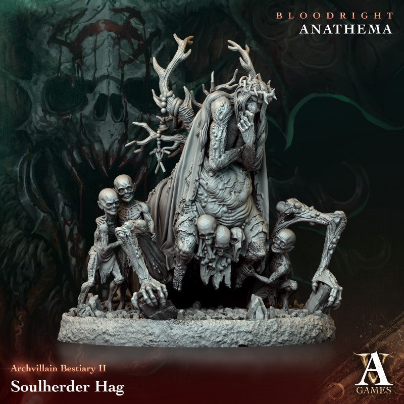 Miniature Soulherder Hag by Archvillain Games