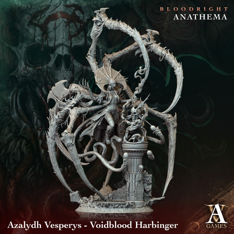 Miniature Voidblood Harbringer by Archvillain Games