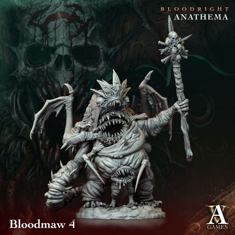 Miniature Bloodmaw by Archvillain Games