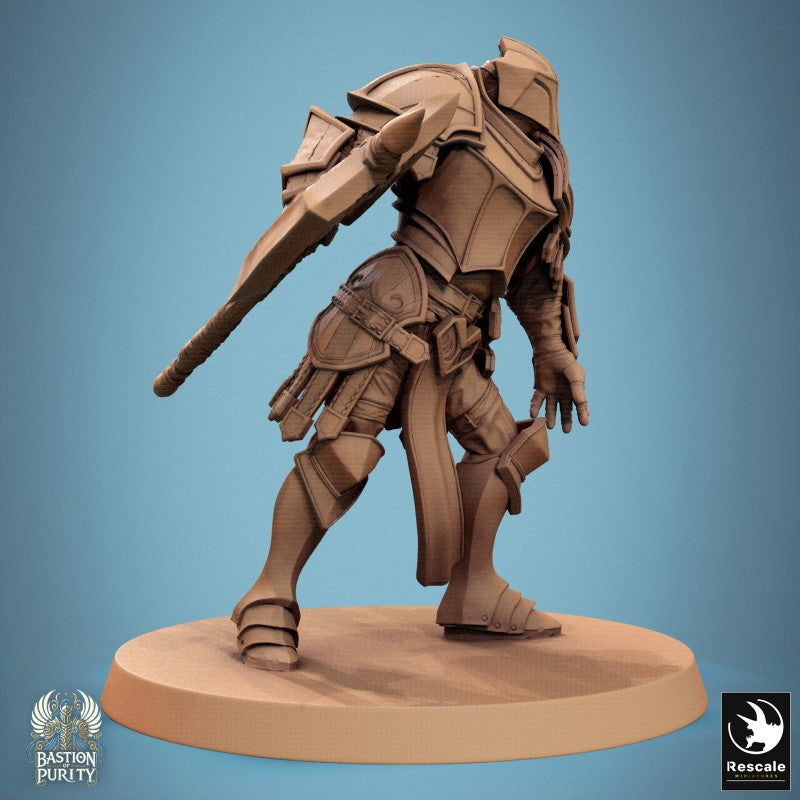 Aeterna Infantry - Soldier - Great Axe Stand